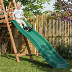 Glissière L219cm double vague, compatible avec portiques SOULET