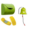 Accessoires en plastique pour une vraie maison sur aires de jeux SOULET