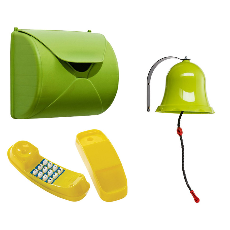 Accessoires en plastique pour une vraie maison sur aires de jeux SOULET