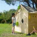 Accessoires en plastique pour une vraie maison sur aires de jeux SOULET