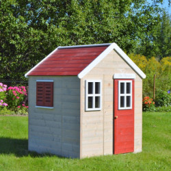 Cabane de jeux en bois 120x120x155cm Gecko de Wendi Toys