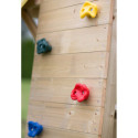 Tour de jeux en bois pour enfants 110x280x270cm Falke de Wendi Toys