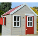 Cabane de jeux en bois sur pilotis Storch 160x190x242cm Wendi Toys
