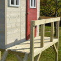 Cabane de jeux en bois sur pilotis Storch 160x190x242cm Wendi Toys