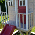 Cabane de jeux en bois pour enfants 290x197x242cm Frosch de Wendi Toys
