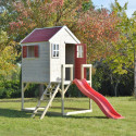 Cabane de jeux sur pilotis en bois Tiger 310x197x242cm de Wendi Toys