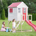Cabane de jeux sur pilotis en bois Tiger 310x197x242cm de Wendi Toys
