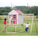 Cabane de jeux en bois avec portique Zebra de Wendi Toys