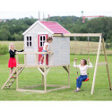 Cabane de jeux en bois avec portique Zebra de Wendi Toys