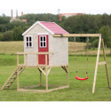 Cabane de jeux en bois avec portique Zebra de Wendi Toys