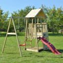 Tour de jeux en bois pour enfants 290x270x270cm Panda de Wendi Toys
