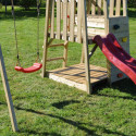 Tour de jeux en bois pour enfants 290x270x270cm Panda de Wendi Toys