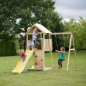 Tour de jeux en bois pour enfants 280x270x270cm Biene de Wendi Toys