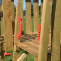 Tour de jeux en bois pour enfants 280x270x270cm Biene de Wendi Toys