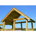 Tour de jeux en bois pour enfants 280x270x270cm Biene de Wendi Toys