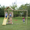Tour de jeux en bois pour enfants 340x280x270cm Pinguin de Wendi Toys