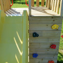 Tour de jeux en bois pour enfants 340x280x270cm Pinguin de Wendi Toys