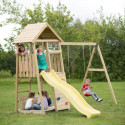 Tour de jeux en bois pour enfants 340x280x270cm Pinguin de Wendi Toys