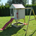 Cabane de jeux en bois pour enfants 350x290x242cm Alpaka de Wendi Toys