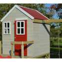 Cabane de jeux en bois 330x350x242cm Elefant de Wendi Toys
