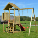 Tour de jeux en bois pour enfants 290x270x270cm Gorilla de Wendi Toys