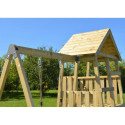 Tour de jeux en bois pour enfants 290x270x270cm Gorilla de Wendi Toys
