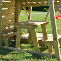 Tour de jeux en bois pour enfants 290x270x270cm Gorilla de Wendi Toys