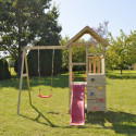 Tour de jeux en bois pour enfants 290x270x270cm Gorilla de Wendi Toys