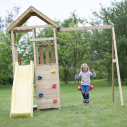 Tour de jeux en bois pour enfants 280x270x270cm Pelikan de Wendi Toys
