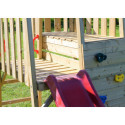Tour de jeux en bois pour enfants 280x340x270cm Flamingo de Wendi Toys