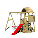 Tour de jeux en bois pour enfants 280x340x270cm Flamingo de Wendi Toys