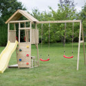Tour de jeux en bois pour enfants 280x340x270cm Giraffe de Wendi Toys