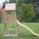 Tour de jeux en bois pour enfants 280x340x270cm Giraffe de Wendi Toys