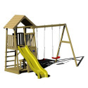Tour de jeux en bois pour enfants 280x340x270cm Giraffe de Wendi Toys
