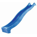 Toboggan bleu 300cm en plastique pour la plate-forme de 150cm - Akubi