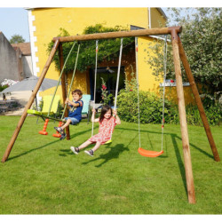 Portique en bois autoclave Polo 307x189x222cm – SOULET