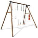 Portique en bois autoclave Galdar boxe 410x281x330cm – SOULET