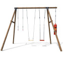 Portique en bois autoclave Galdar boxe 410x281x330cm – SOULET