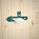 Cabane de jeux en bois brut Joséphine avec toboggan - SOULET