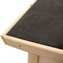 Cabane de jeux en bois brut Joséphine avec toboggan - SOULET