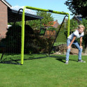 But de football Tempo en acier galvanisé - 180x120cm - Exit Toys