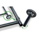 Rebondisseur Kickback en acier galvanisé - 164x164cm - Exit Toys