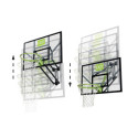 Panneau de basket Galaxy - vert/noir - fixation murale - Exit Toys