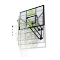 Panneau de basket Galaxy - vert/noir - fixation murale - Exit Toys