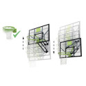 Panneau de basket Galaxy - vert/noir - mural - cercle dunk - Exit Toys