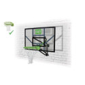 Panneau de basket Galaxy - vert/noir - mural - cercle dunk - Exit Toys