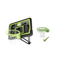 Cercle dunk de basket - vert - avec filet - Exit Toys