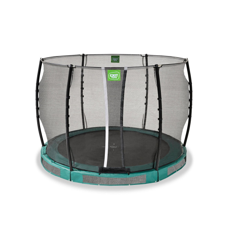 Trampoline enterré Allure Classic - vert - diam.305cm - Exit Toys
