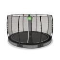 Trampoline enterré Allure Classic - noir - diam.366cm - Exit Toys