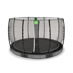 Trampoline enterré Allure Classic - noir - diam.366cm - Exit Toys